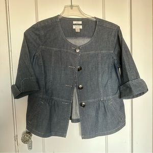 Lightweight Denim Jacket Christopher and Banks